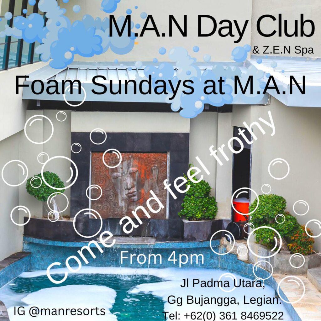 MAN Foam Sunday